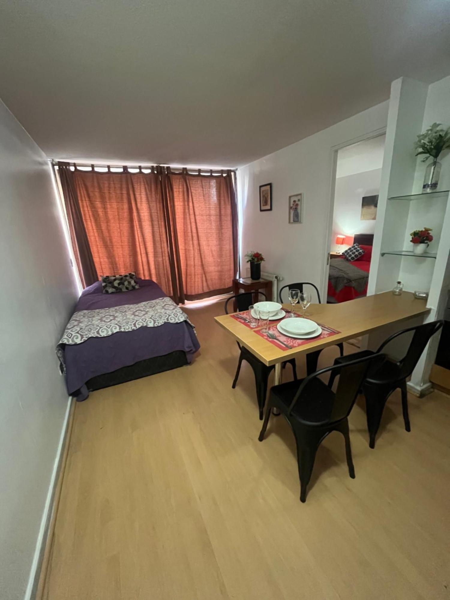 Amoblados Guscar Apartment Santiago Luaran gambar
