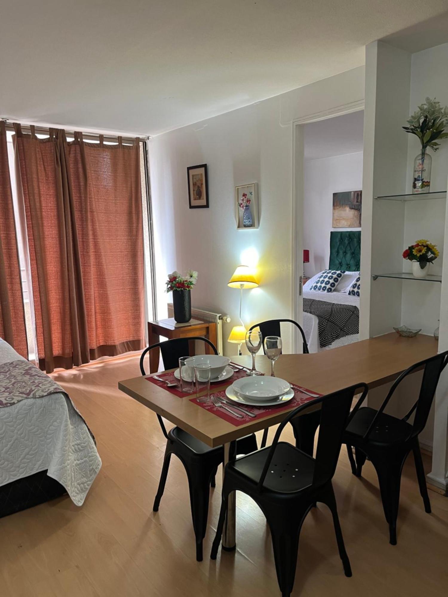 Amoblados Guscar Apartment Santiago Luaran gambar