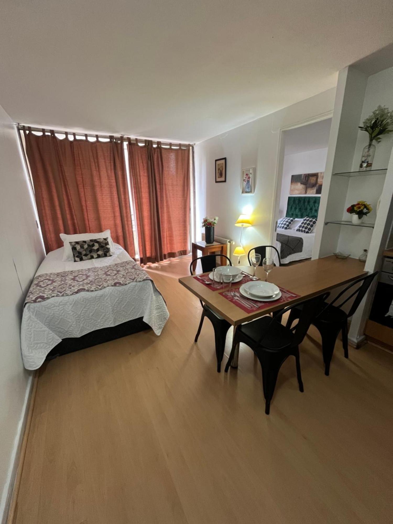 Amoblados Guscar Apartment Santiago Luaran gambar
