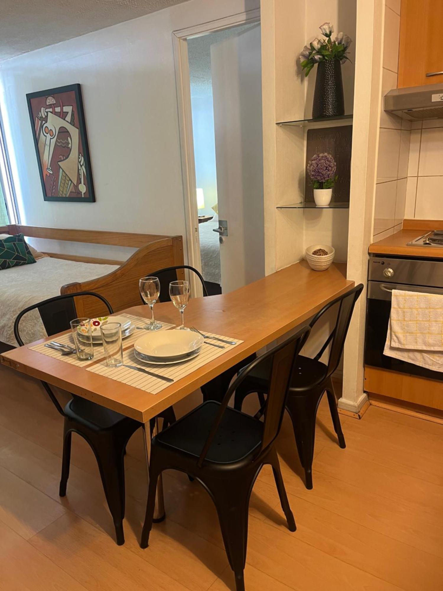 Amoblados Guscar Apartment Santiago Luaran gambar